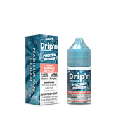 NEW RELEASE! PEACH BLUE RAZZ ICE DRIP'N FROZEN SERIES E-LIQUID - 20mg/mL nicotine strength , 30ml e-liquid and 40vg/60pg ratio.Buy now at MV